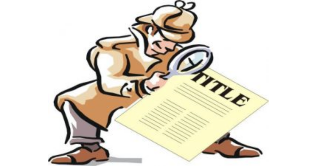 Evolution of the Page Title