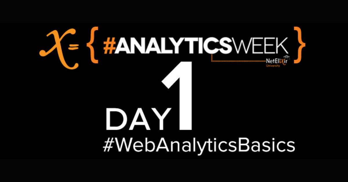 Analytics Week 2015 web analytics basics