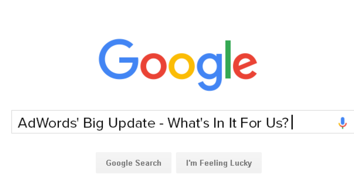 AdWords’ Big Update - Elimination of Right-Hand Side Ads