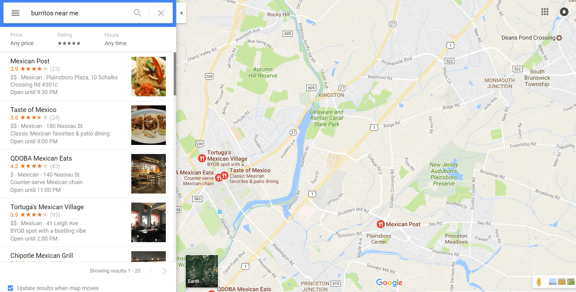 Burritos Near me - Google Maps Search
