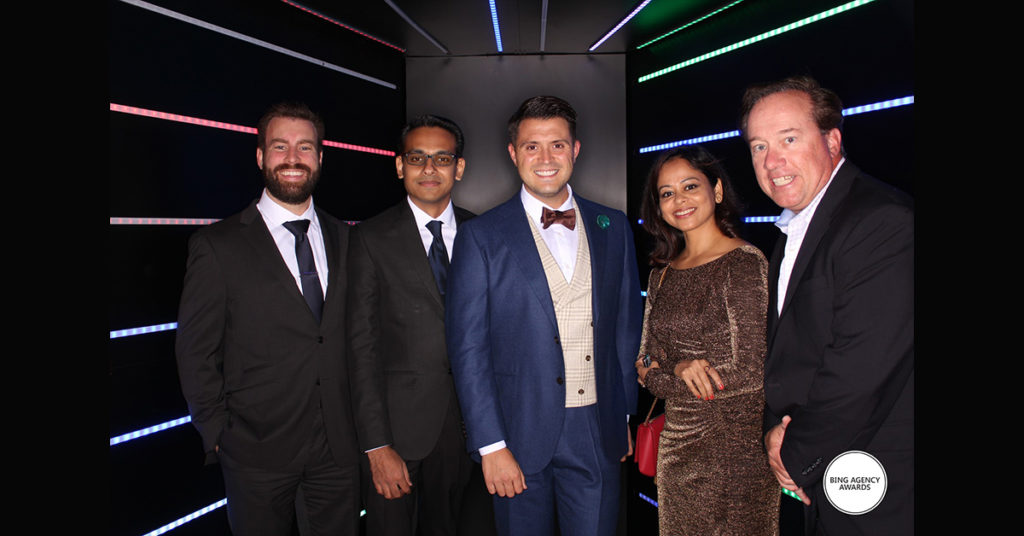 NetElixir Team at bing awards
