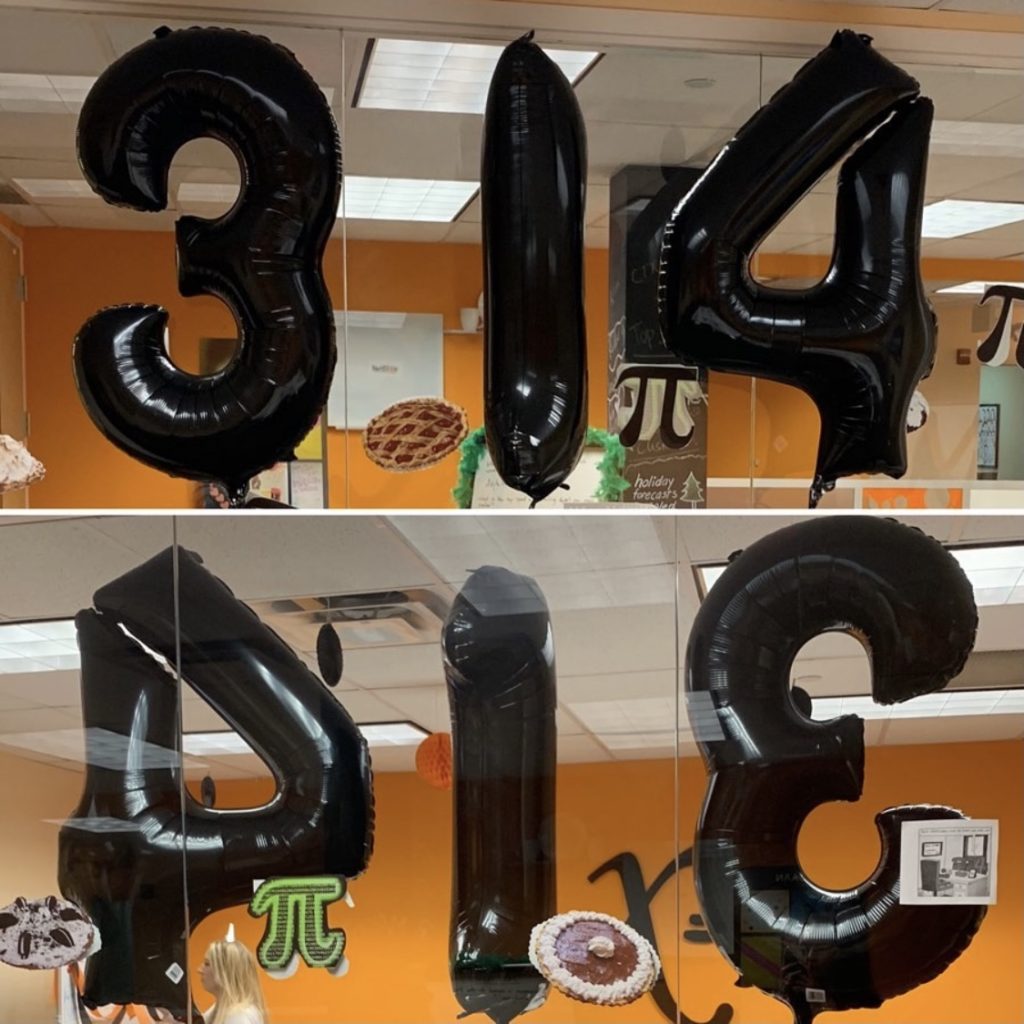 Pi day celebration